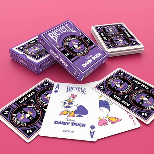 Bicycle Spielkarten Daisy Duck - Poker - Disney - Premium Karten-2