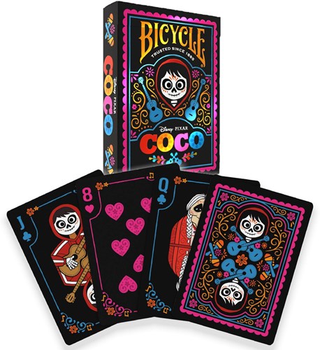 Bicycle Disney Coco Spielkarten - Premium Pokerkarten - Sammlerstück