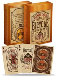 Bicycle Spielkarten - Poker Bourbon - Premium Kartenspiel