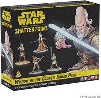 Atomic Mass Games Star Wars Shatterpoint Wisdom of the Council Squad Pack Miniaturen