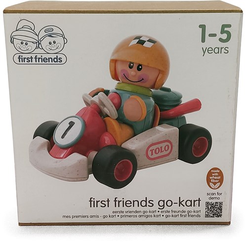 Tolo Go-Kart Spielzeugauto First Friends langlebig und lehrreich-2