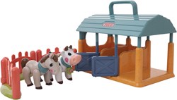 Tolo Spielzeug BIO First Friends Kuh und Pferd Stallset Lernspielzeug