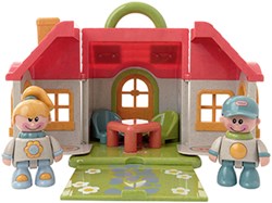 Tolo Spielzeug Bauernhof First Friends Farm House - nachhaltiges Lernspielzeug