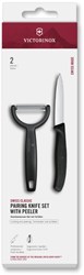 Victorinox Schälmesser und Y-Schäler Set schwarz - Küchenhelfer