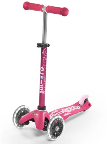 Mini Micro Roller Deluxe Pink LED