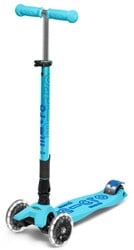 Micro Step Maxi Deluxe faltbar LED hellblau