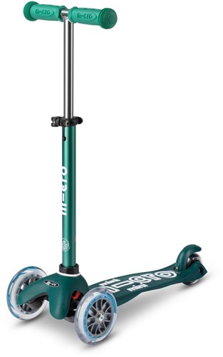 Micro Step Mini Deluxe Eco Kinderroller grün - Limited Edition - nachhaltiges Spielzeug