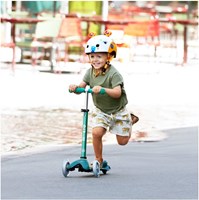 Micro Step Mini Deluxe Eco Kinderroller grün - Limited Edition - nachhaltiges Spielzeug-2