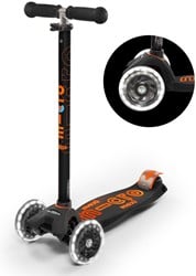 Mikroschritt Maxi Deluxe LED schwarz/orange