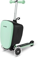 Micro Kinder Koffer Scooter Luggage Junior LED Mint - Reise Spielzeug
