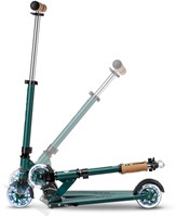 Micro Scooter ECO LED grün - nachhaltiger Kinderroller mit LED-Rädern-2