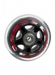 Micro Scooter Rad 80mm transparent - Hinterrad PU für Mini und Maxi Micro