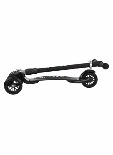 Micro Kickboard Scooter Compact 2in1 - Schwarz - höhenverstellbarer Lenker-2