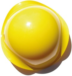 Moluk Bilibo Midi gelb Spielzeug - 29x29x16cm - sensorisches Spiel