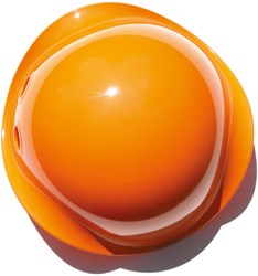 Moluk Bilibo Spielzeug orange - Midi Balance und sensorisches Spiel