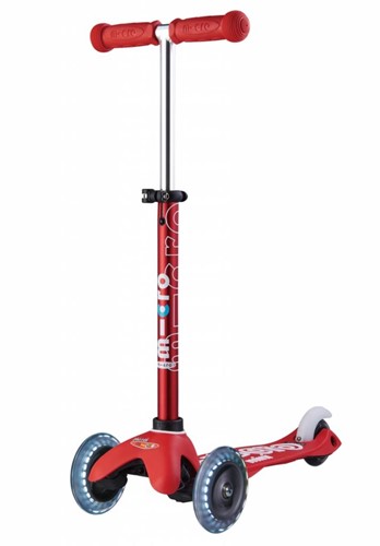 Mini Micro Roller Deluxe Rot LED-2