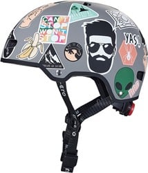 Micro ABS Helm Sticker L