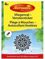 Aeroxon Vliegenval Raamsticker 4st