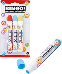 3 Bingo-Tupfer auf Karte 360605