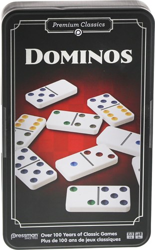Goliath Domino Spiel - Double Six Dominoes Familienspiel klassisch