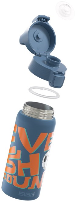 SIGG Trinkflasche Ballgame 0,5l - Aluminium Wasserflasche für Kinder