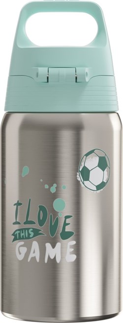 SIGG Trinkflasche Fußballmotiv 0,5L - Edelstahl Kinderflasche BPA-frei