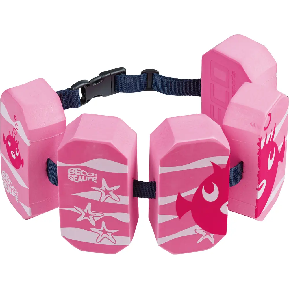Beco Schwimmgürtel Kinder Sealife pink 2-6 Jahre 15-30 kg sicheres Schwimmenlernen