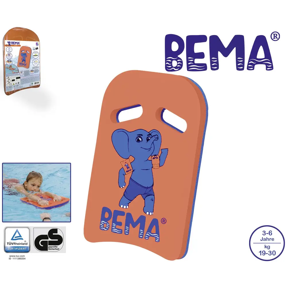 Bema Schwimmbrett Schwimmhilfe für Kinder 3-6 Jahre 19-30kg