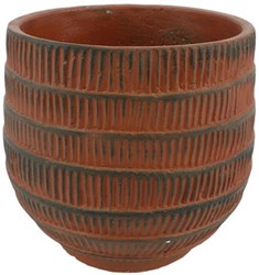 HBX natural living Blumentopf Terrakotta Keramik 8x7,5cm Dekoration