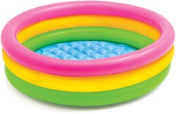 Intex Baby Planschbecken aufblasbar rund - 86 x 25 cm - mehrfarbig
