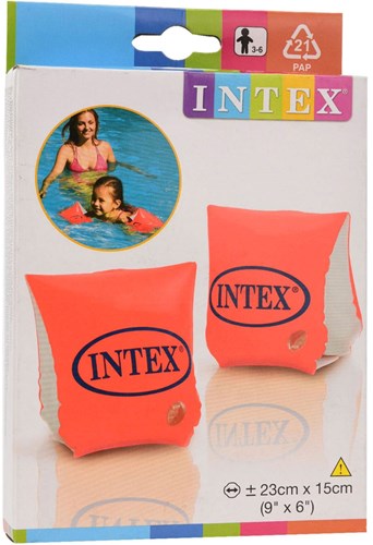 Intex 58642 Aufblasbares Spielzeug für Pool & Strand Blau, Rot, Weiß Muster