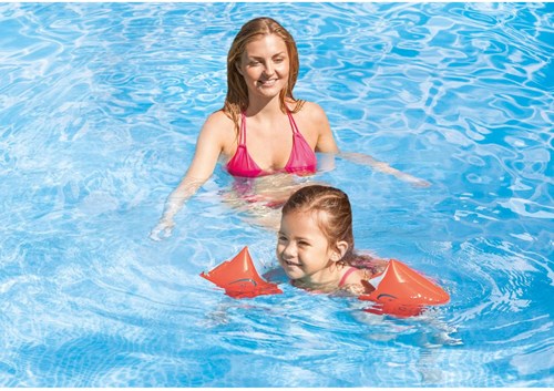 Intex 58642 Aufblasbares Spielzeug für Pool & Strand Blau, Rot, Weiß Muster-3