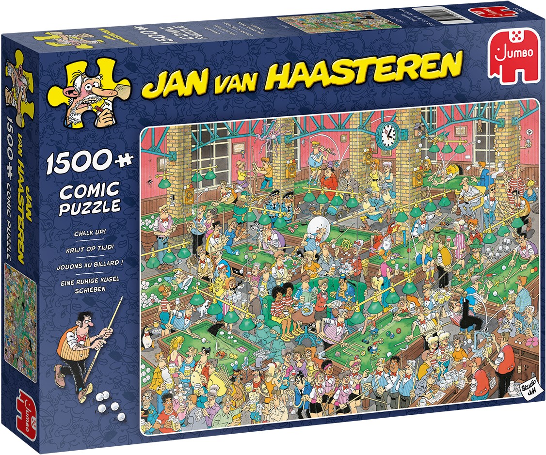 Jumbo Spiele Jan van Haasteren Puzzle 1500 Teile Chalk Up ab 12