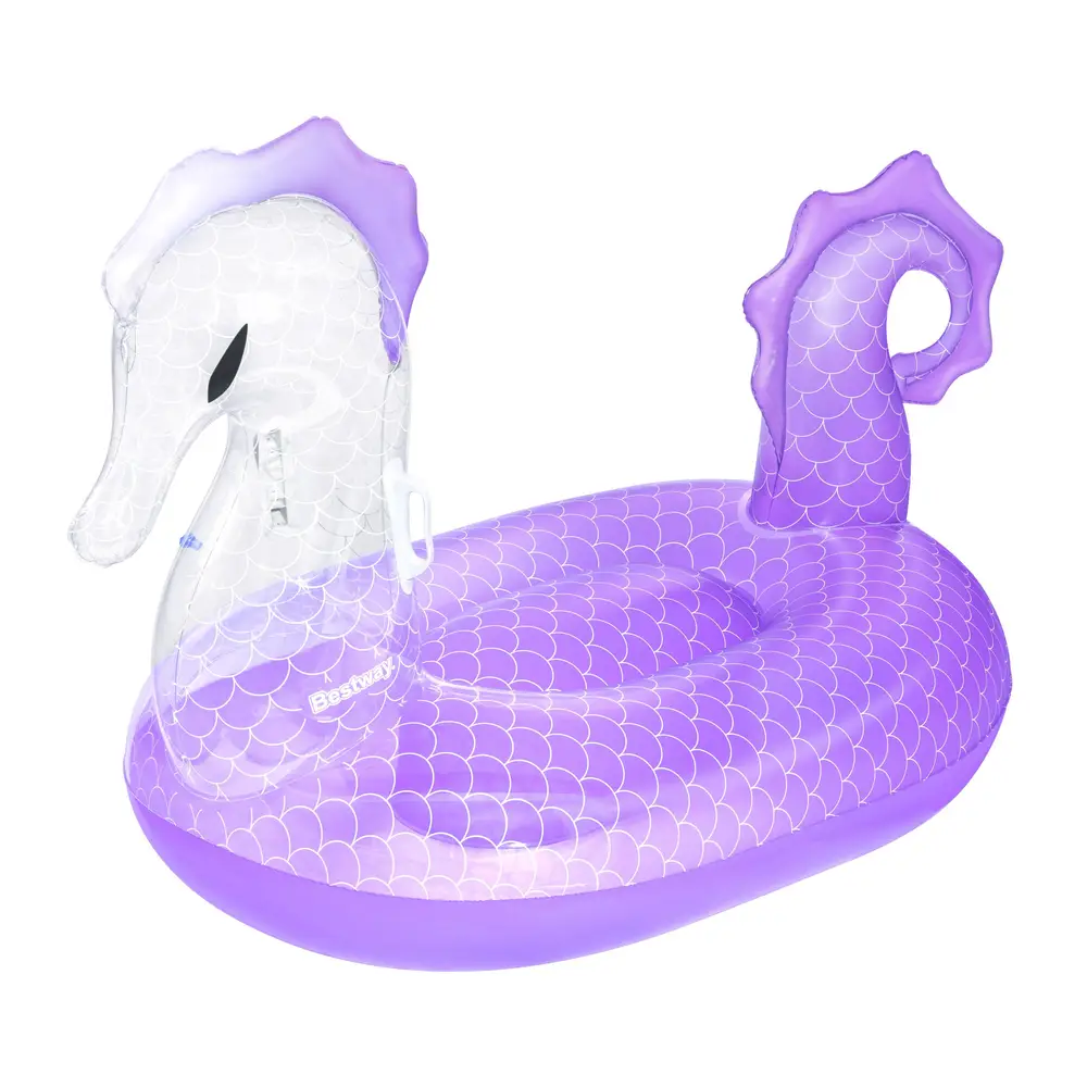 Bestway Aufblasbares Poolspielzeug Seepferdchen 158cm Lila