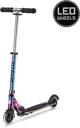 Micro Kinderroller Sprite LED Neochrome - höhenverstellbarer Lenker und LED-Räder
