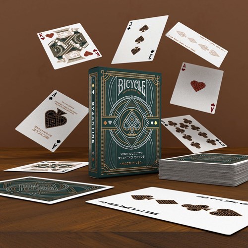 Bicycle Premium Spielkarten - Byzantine Poker Karten - Luxus Design-3
