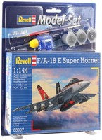 Revell Modellbau Flugzeug F/A-18E Super Hornet - Maßstab 1:144 - inklusive Farbe-3