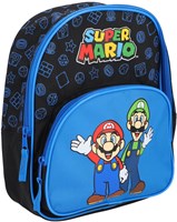 Undercover Rucksack Super Mario blau mit Fronttasche - Kinderrucksack-3