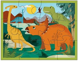 Mudpuppy Puzzle - Dino Park - Lernspielzeug für Kinder