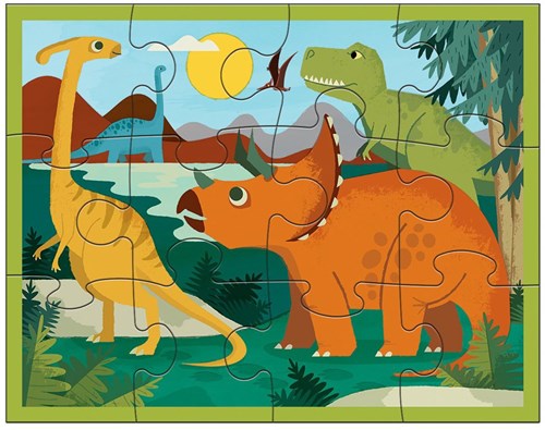 Mudpuppy Puzzle - Dino Park - Lernspielzeug für Kinder