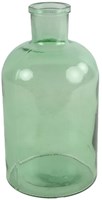 Vaas apothekersfles groen 14x14x27cm