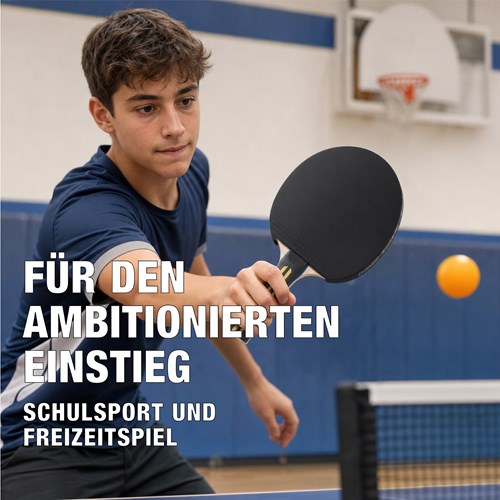Schildkröt Tischtennis Set Top Team 500 mit Schläger und Bällen-3