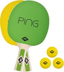 Schildkröt Tischtennis Set Ping Pong - buntes Tischtenniserlebnis