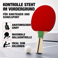 Schildkröt Tischtennis Set Top Team 400 mit Premium Tasche und Bällen-2