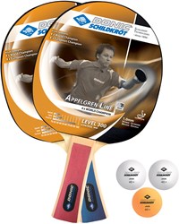 Tischtennis Set Appelgren 300 mit Schlägern und Bällen für Kinder
