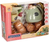 Dienblad Spielessen Tee und Brötchen Spielset für Kinder