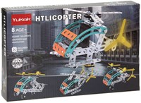 Lobbes Metall-Bausatz Hubschrauber - Lernspielzeug S.T.E.M.