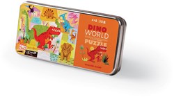Crocodile Creek Puzzle in Dose Dino World - 50 Teile