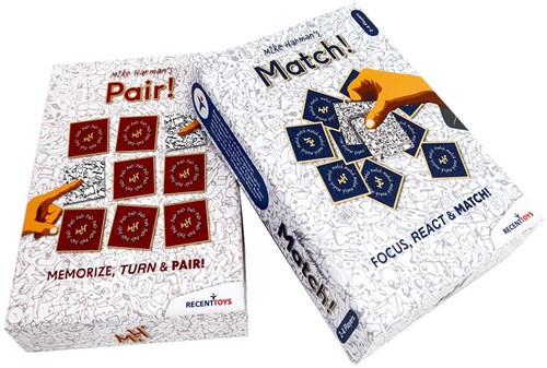 Recent Toys Kartenspiel Mike Harman Match - Gedächtnis- und Reflexspiel-3