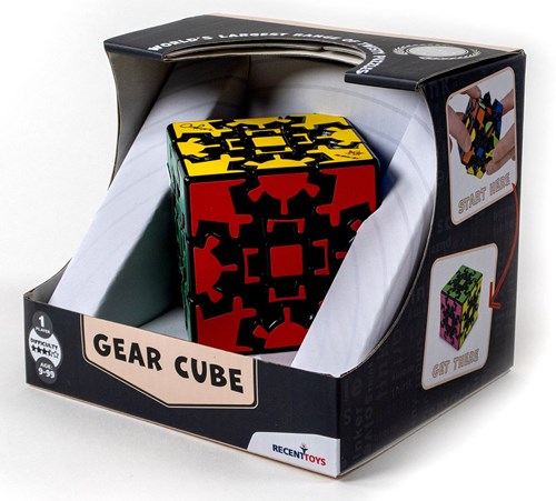 Gear Cube Puzzle Würfel Gehirntrainer - buntes Denkspielzeug-2
